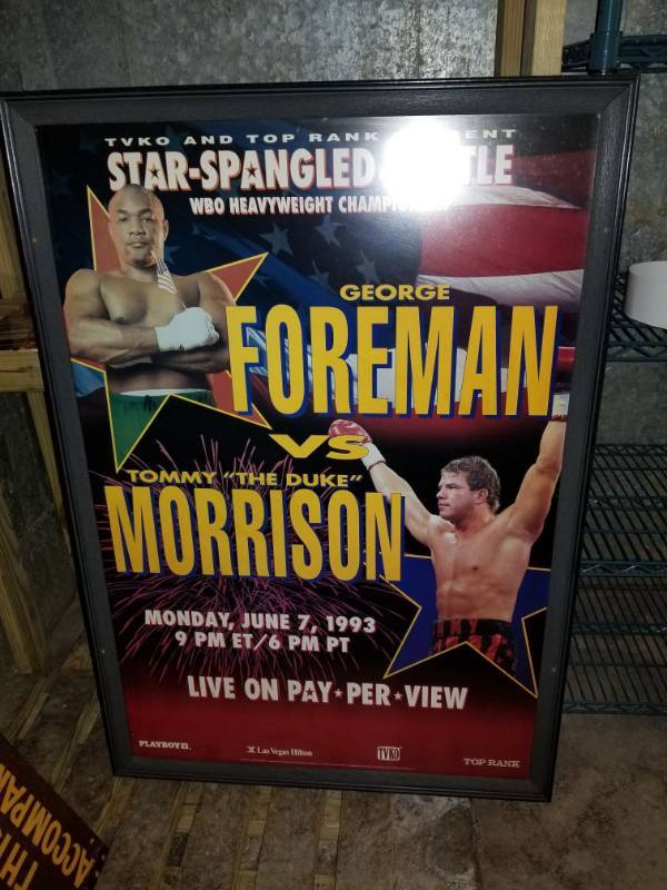 lot 6566 image: Heavyweight Framed Poster