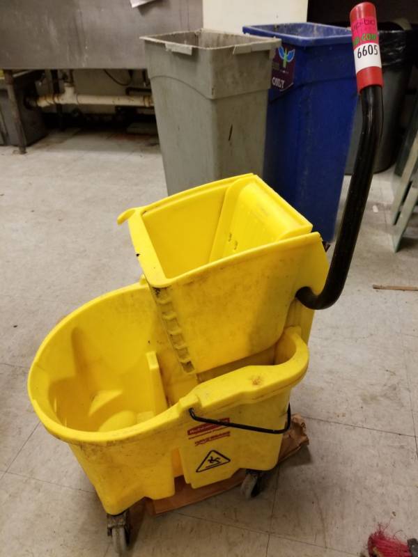 lot 6605 image: Mop Bucket