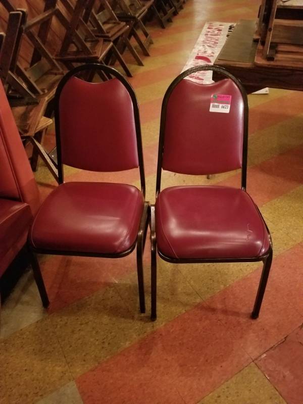 lot 6623 image: 2 Restaurant Chairs