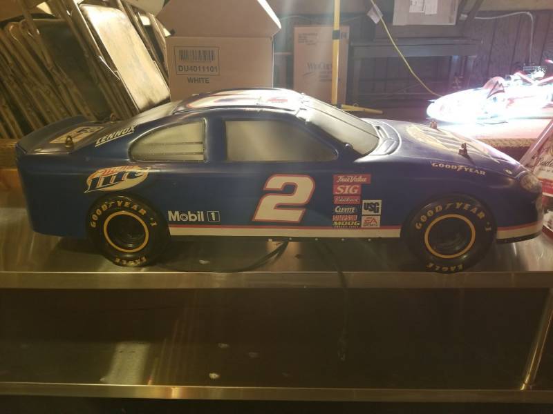 lot 6668 image: Miller Lite Nascar Light