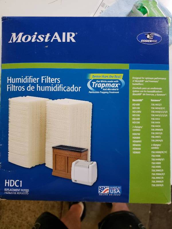 lot 1028 image: Moist Air Humidifier Filter