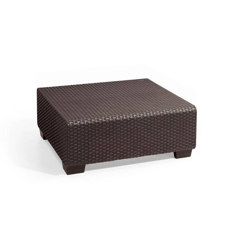 lot 1008 image: Keter Sapporo Brown Resin Outdoor Garden Patio Coffee Table