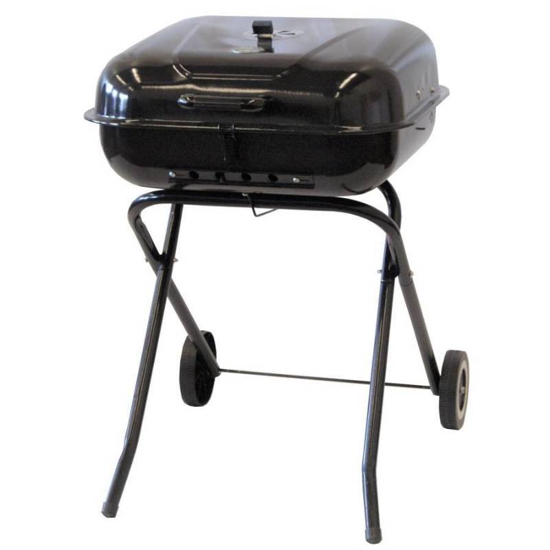 lot 1041 image: The Original Outdoor Cooker 21.5-in Black Charcoal Grill