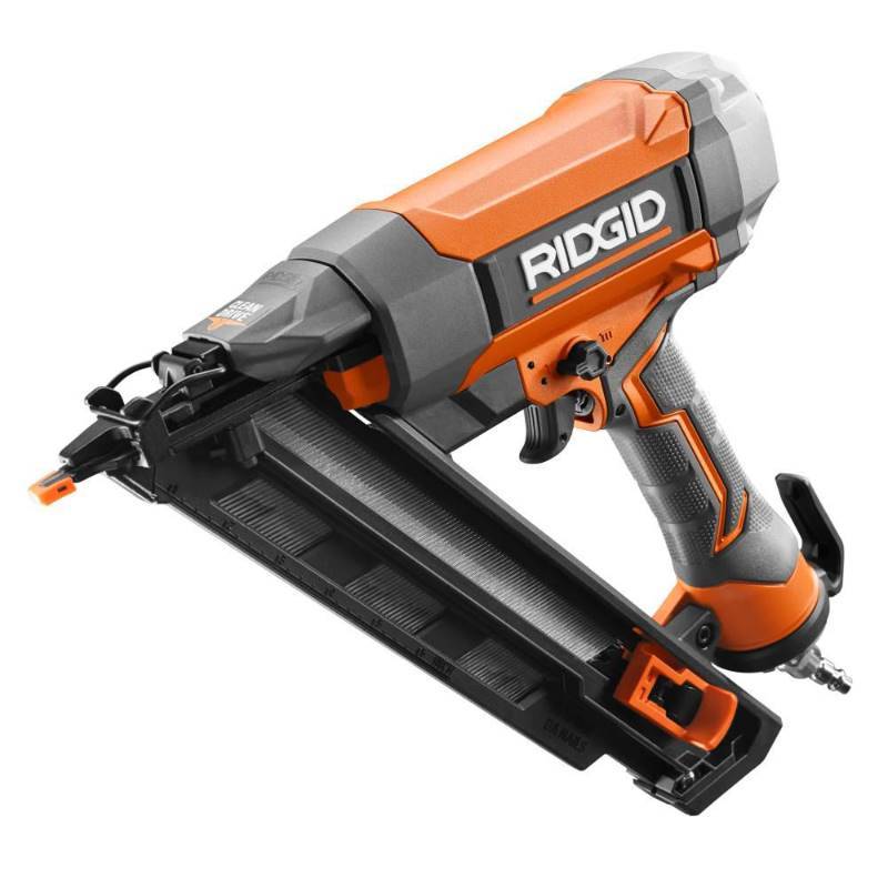 lot 2754 image: RIDGID 15-Gauge 2-12 in. Angled Finish Nailer