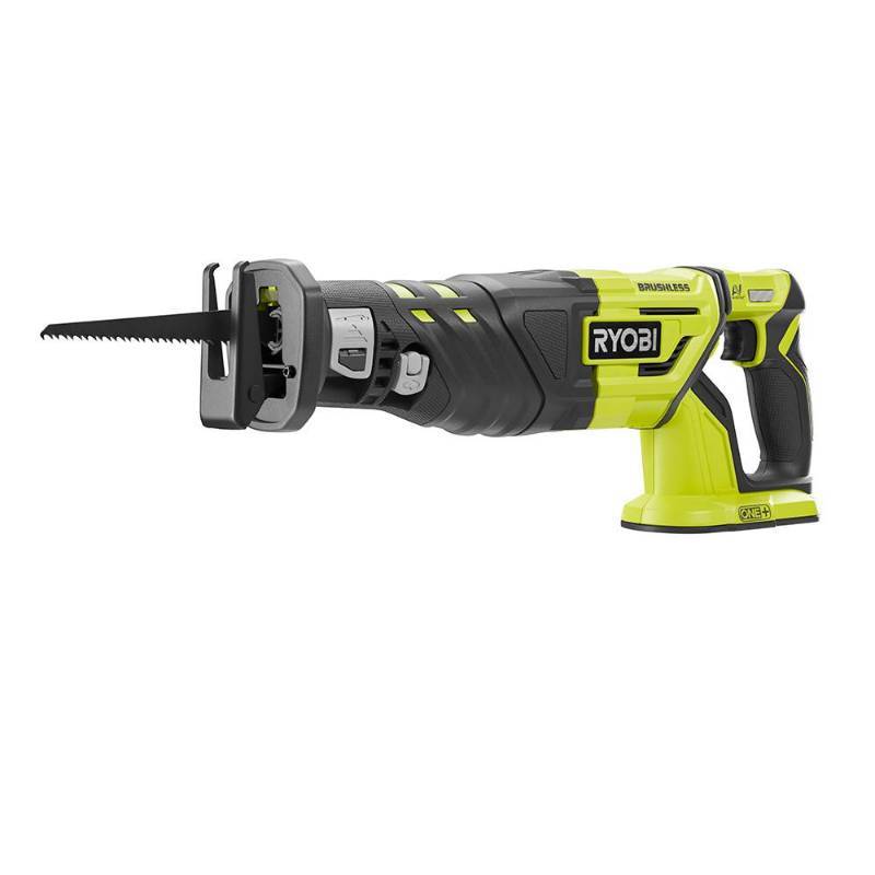 lot 2793 image: Ryobi 18-Volt One Brushless Reciprocating Saw