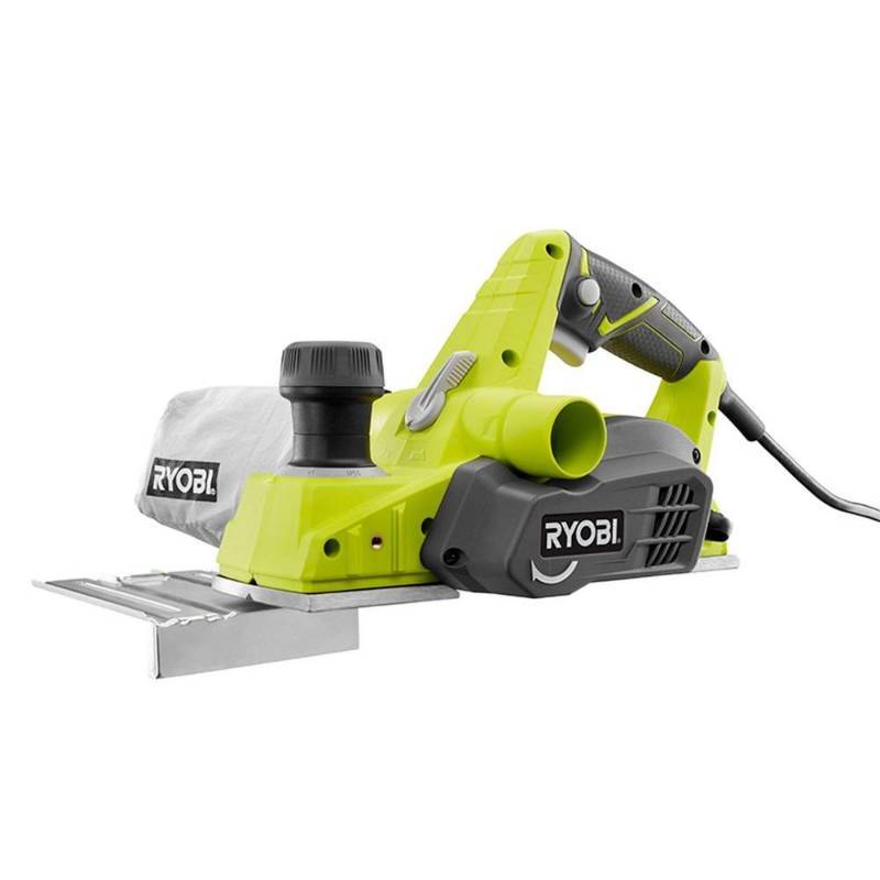 lot 2750 image: Ryobi 6-Amp Hand Planer Green HPL52K