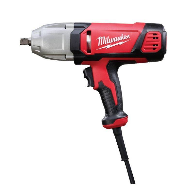 lot 2762 image: Milwaukee 12 in. Impact Wrench with Rocker Switch and Detent Pin Socket Retention