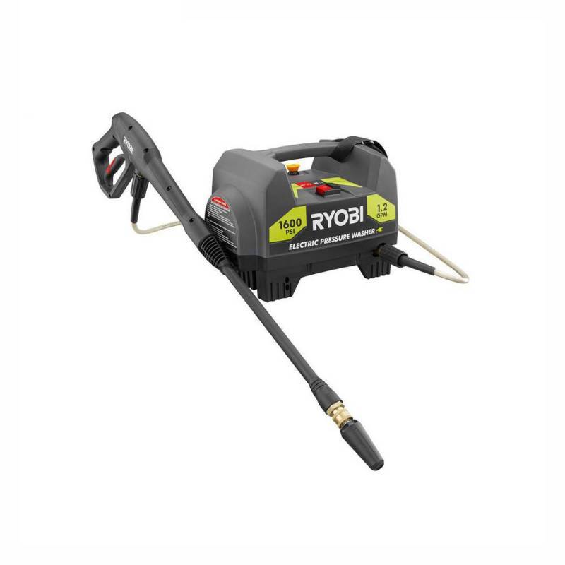 lot 2769 image: Ryobi 1,600-PSI 1.2-GPM Electric Pressure Washer