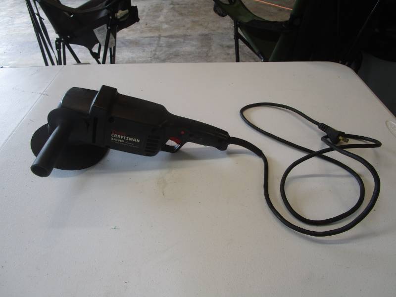 lot 7028 image: SearsCraftsman 38 hp 2 spd 6 Disc Sander  Polisher