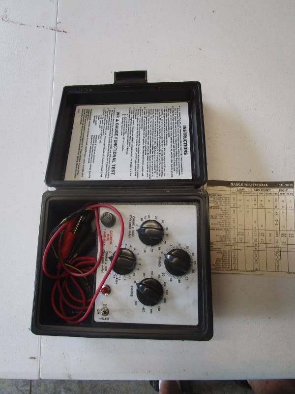 lot 7033 image: Blue Point Instrument Gauge Tester YA7707
