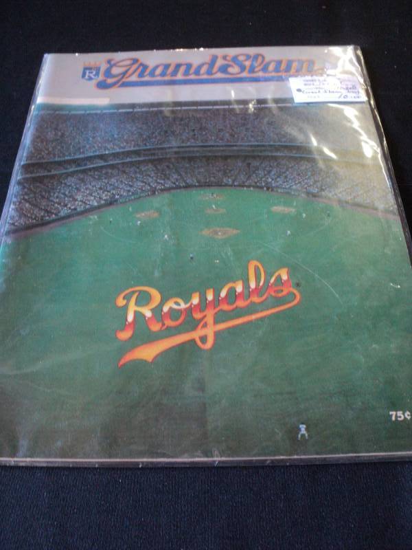 lot 9970 image: KC Royals Grand Slam Magazine