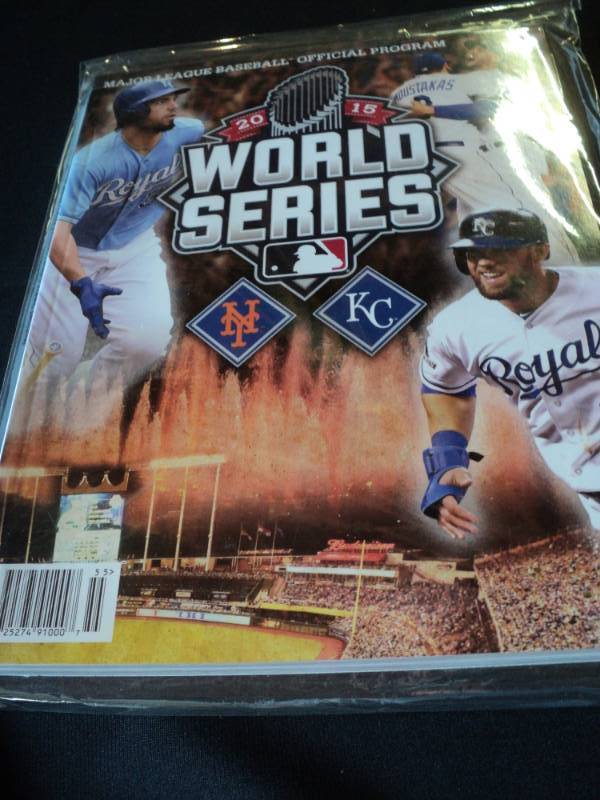 lot 9976 image: 2015 World Series Official Program