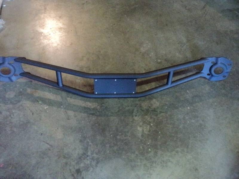 lot 10061 image: Metal bumper (ATV)5 x approx 48 curved, black powder coat finish, no box, no part number