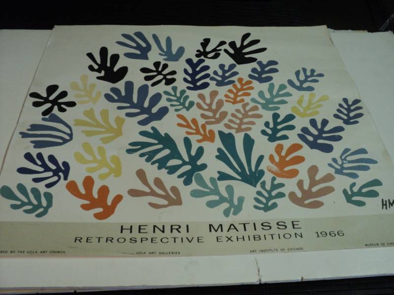 lot 10080 image: Henri Matisse Retrospective Exhibition Poster 1966 HM53