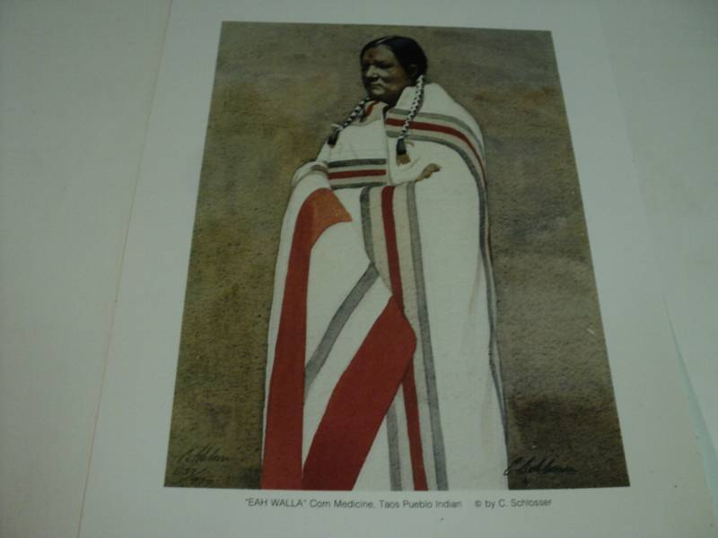 lot 10084 image: Signed and numbered print,EAH WALLAH Corn Medicine C. Schlosser 537 979