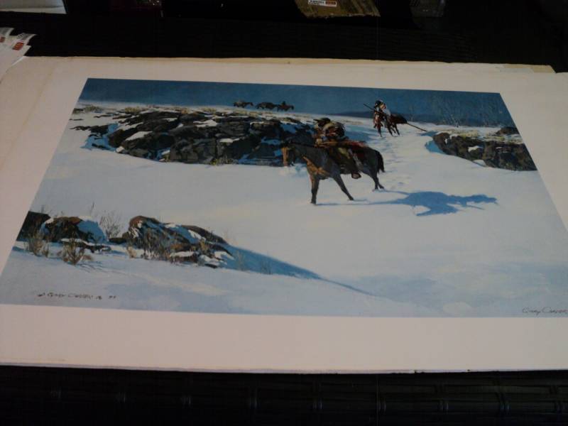 lot 10097 image: Signed and Number Print Gary Carter 1993, 6721000