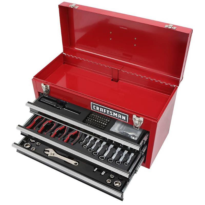 lot 7136 image: Craftsman 178 Piece Mechanics Tool Set