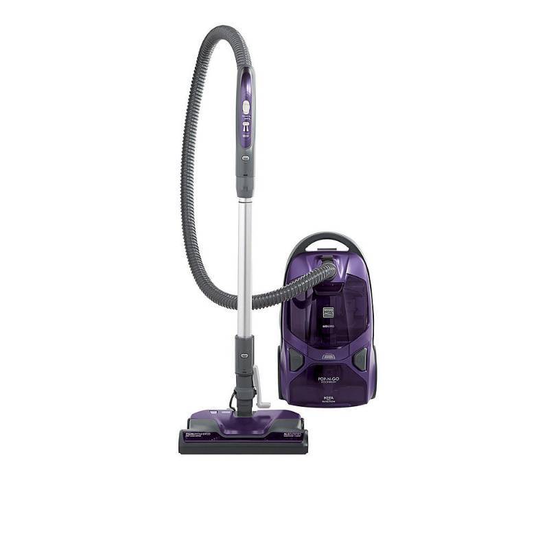 lot 7161 image: Kenmore 81614 600 Series Bagged Canister Vacuum w Pet PowerMate - Purple
