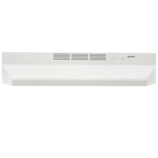lot 7174 image: Kenmore 30 Convertible Range Hood - White