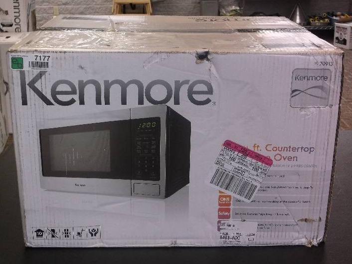 Black & Decker Toaster Oven and Kenmore Microwave - Roller Auctions