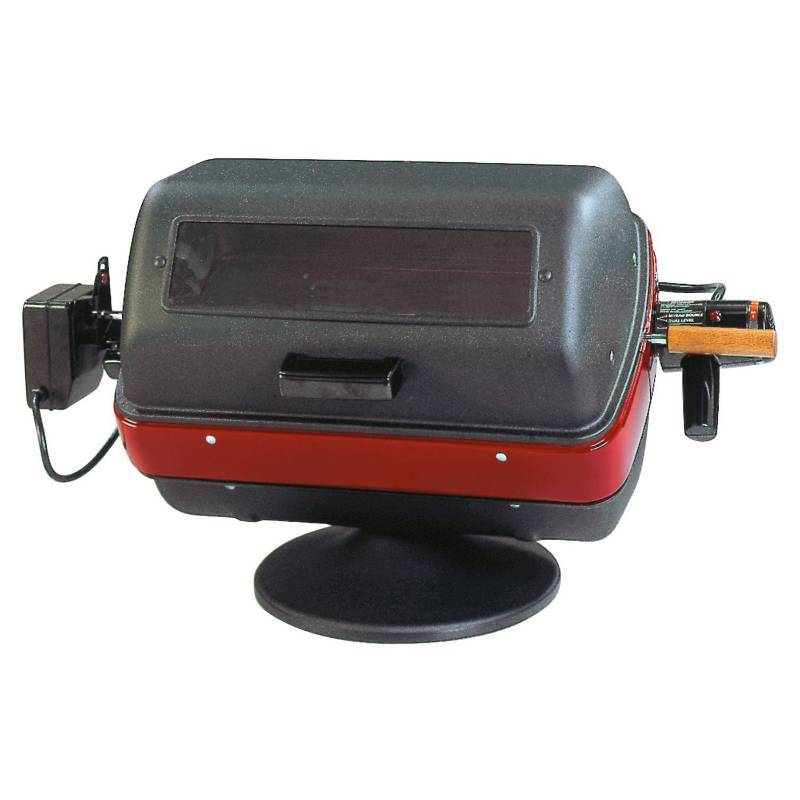 lot 7216 image: Easy Street Electric Tabletop Grill with Window and Rotisserie Model 9309W9.181 - Meco