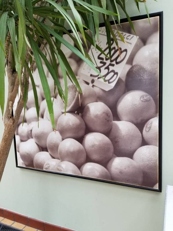 lot 6799 image: 56in x 49in Art Picture