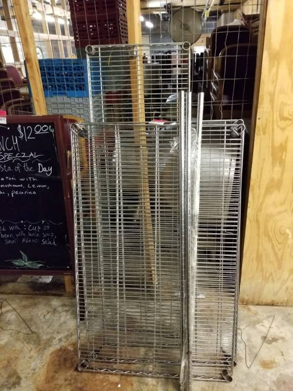 lot 6818 image: Metro Shelving (Incomplete)