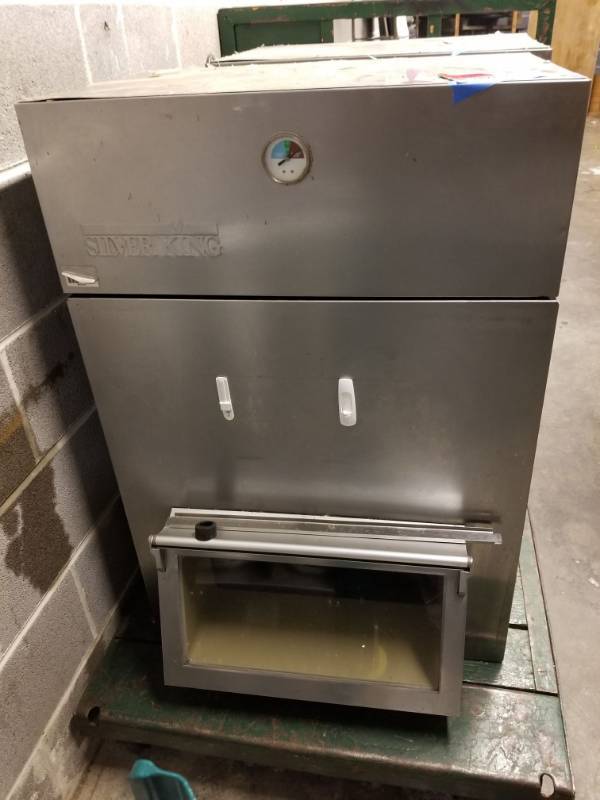 lot 6822 image: Silver King Commerical Refrigerator SK2SB