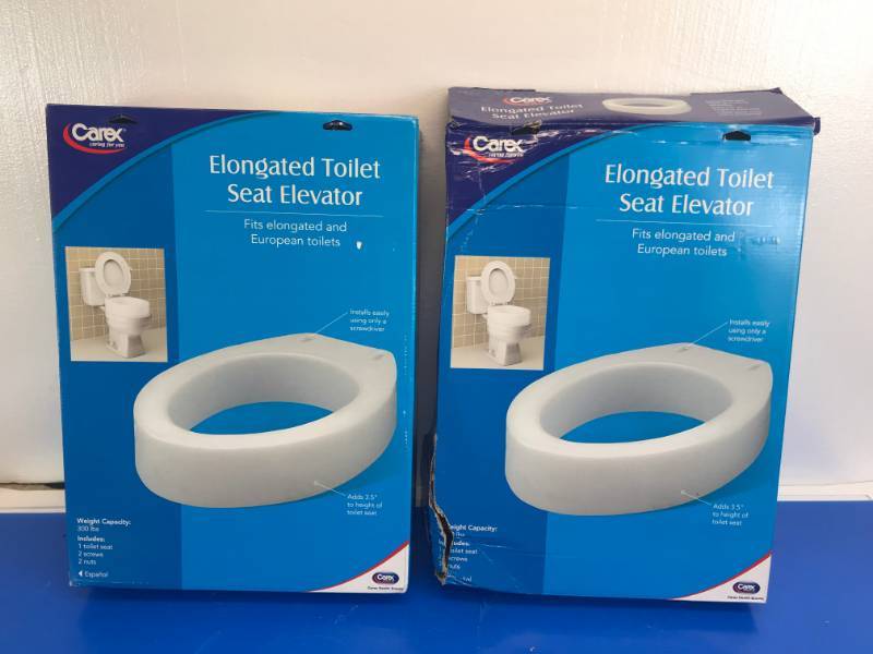 lot 3074 image: CAREX ELONGATED TOILET SEAT ELEVATOR