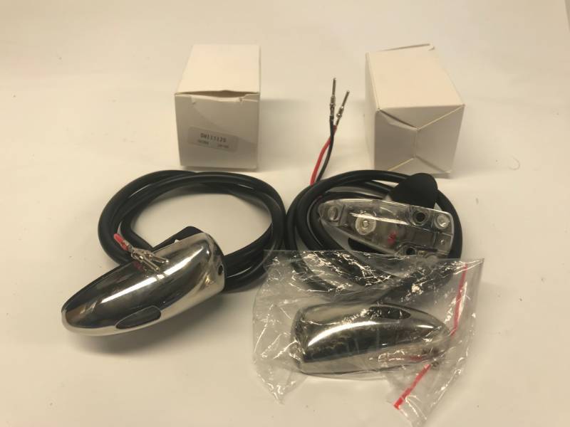 lot 3099 image: T-H MARINE LOW PROFILE BULLET NAV LIGHTS