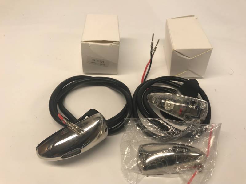 lot 3110 image: T-H MARINE LOW PROFILE BULLET NAV LIGHTS