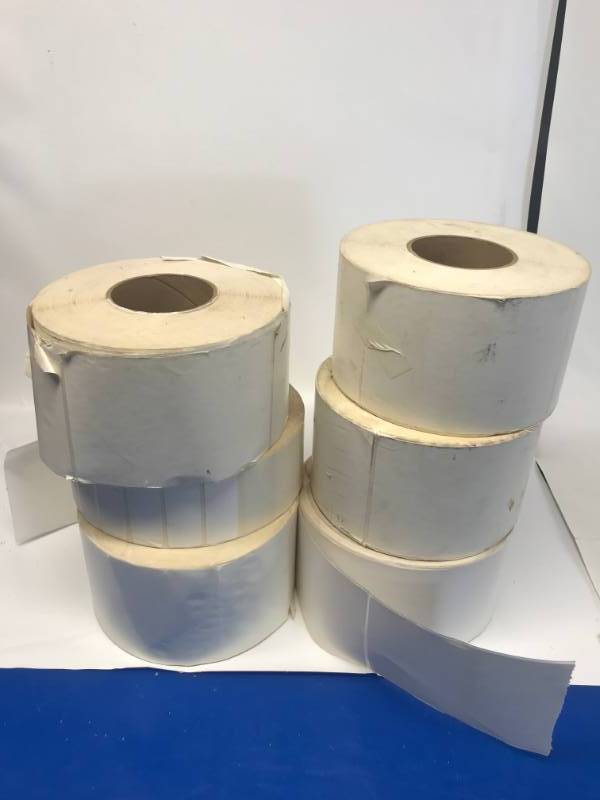 lot 3146 image: LOT OF ROLLS OF LABLES