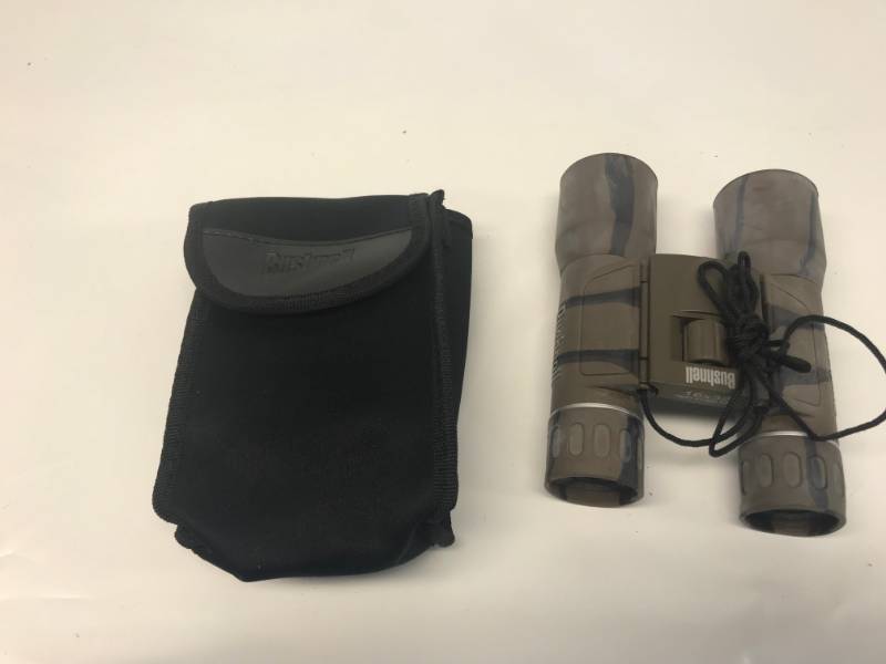 lot 3164 image: BUSHNELL BINCULARS 16X32