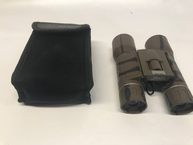 lot 3171 image: BUSHNELL BINCULARS 16X32