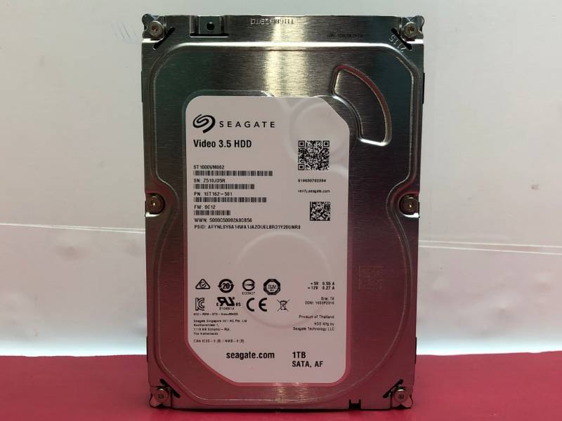 lot 3183 image: SEAGATE VIDEO 3.5HDD 1TB HARDRIVE