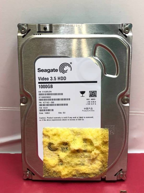 lot 3190 image: SEAGATE VIDEO 3.5HDD 1TB HARDRIVE