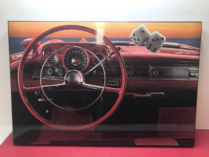 lot 3019 image: OPEN ROADS PICTURE FRAME