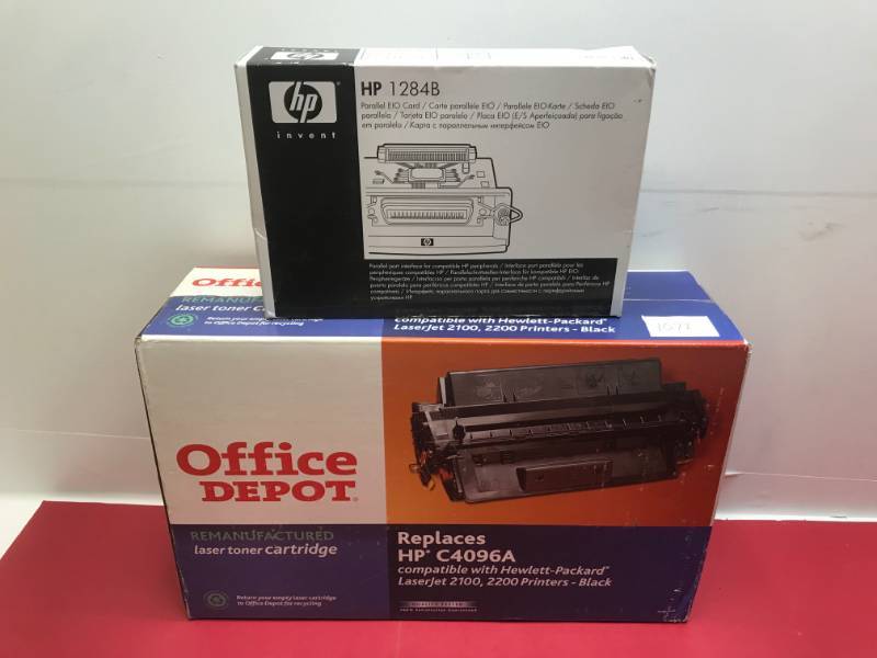lot 3024 image: HP 1284B - HP C4096A TONERS