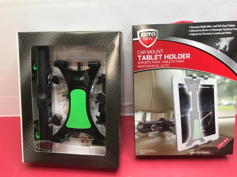 lot 3050 image: LOT OF IPAD HEAD REST HOLDERS