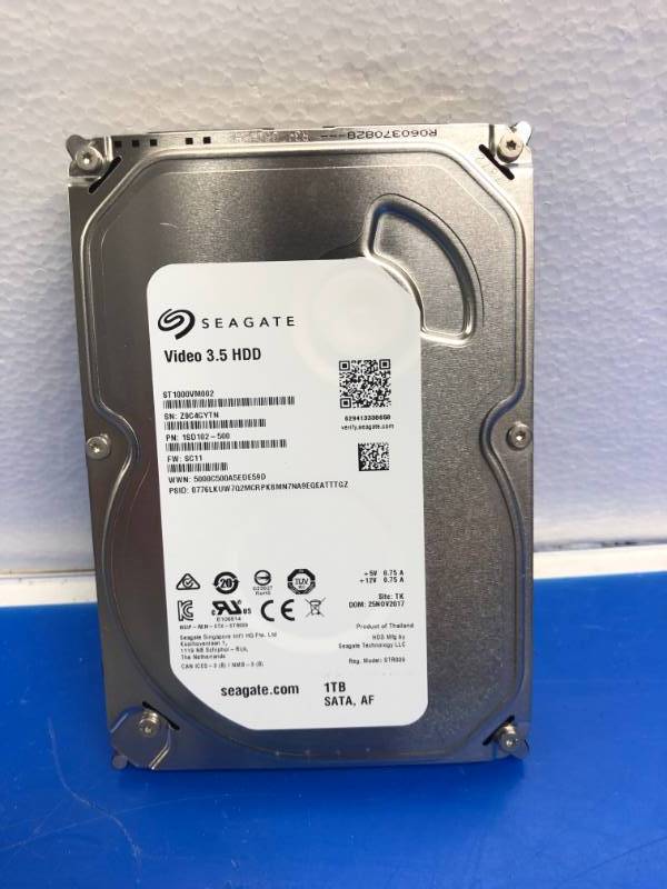 lot 3199 image: SEAGATE  3.5HDD 500GB HARDRIVE