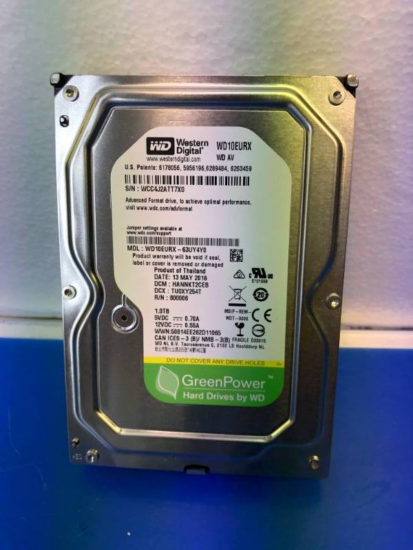 lot 3207 image: WESTERN DIGITAL 1TB HARDRIVE