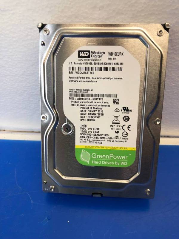 lot 3209 image: WESTERN DIGITAL 1TB HARDRIVE