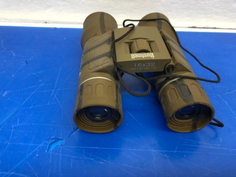 lot 3220 image: BUSHNELL 16X32 BINOCULARS