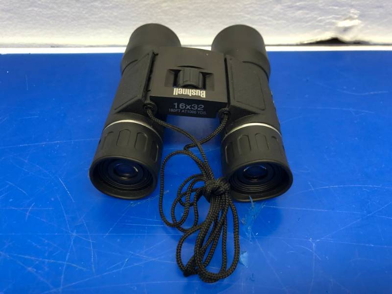 lot 3225 image: BUSHNELL 16X32 BINOCULARS