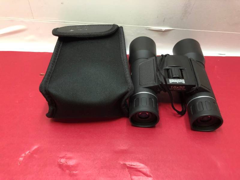 lot 3230 image: BUSHNELL 16X32 BINOCULARS