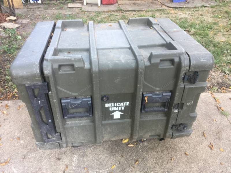 lot 1005 image: ROAD CASE FOR AUDIO EQUIPMENT