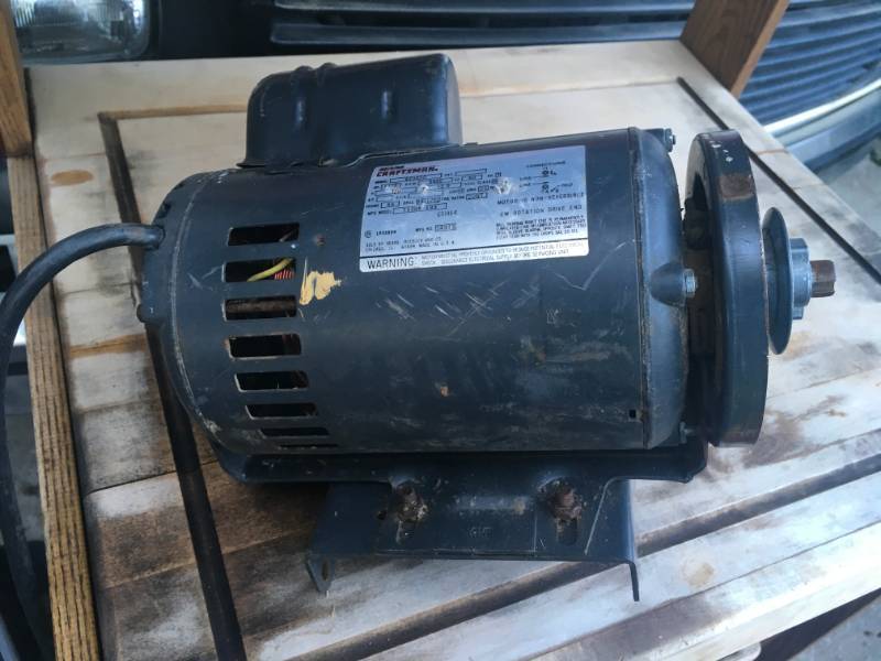 lot 1028 image: CRAFTSMAN MOTOR