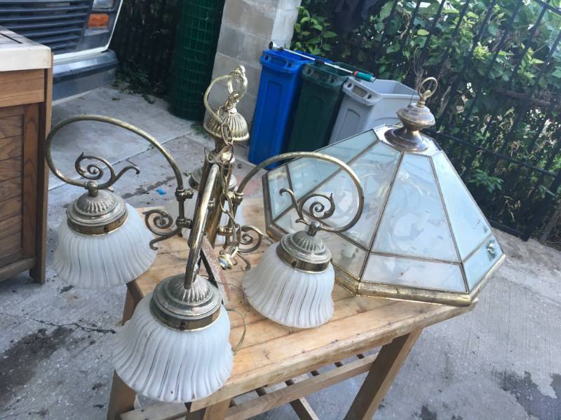 lot 1038 image: LOT OF LAMPS