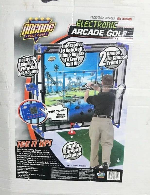 lot 1356 image: MOOSE MOUNTAIN ELECTRONIC ARCADE ALLEY GOLF VIRTUAL Game 2004.