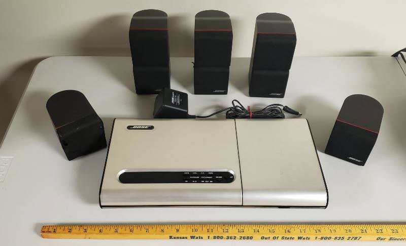 Boselifestyle　RS5+SW5 2点セット Bose Lifestyle Model 5 Music Center with Adapter and 5 Bose